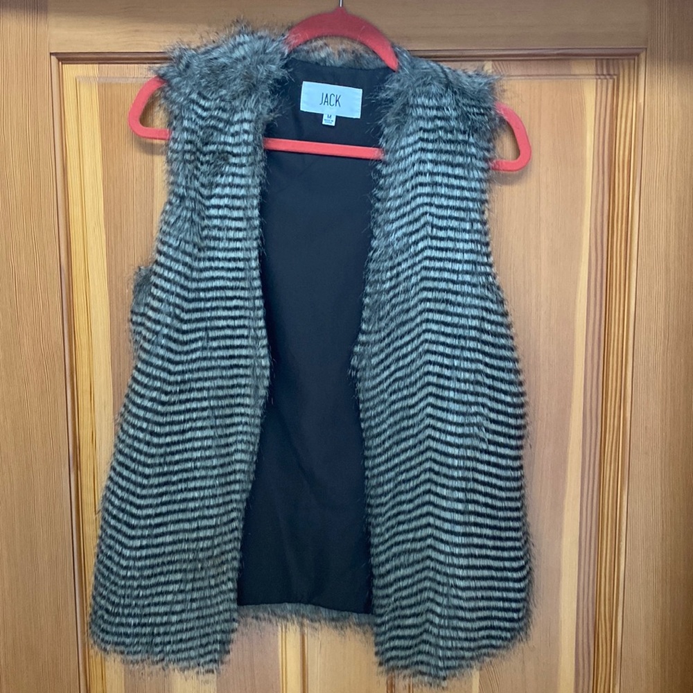 Jack Faux fur vest